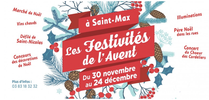 Saint-Max - les festivités de l'Avent