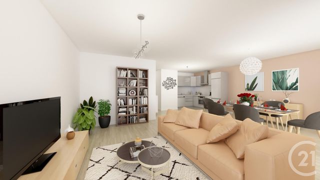 Appartement F4 à vendre - 4 pièces - 100.93 m2 - LAXOU - 54 - LORRAINE - Century 21 Midon Baudoin Immobilier
